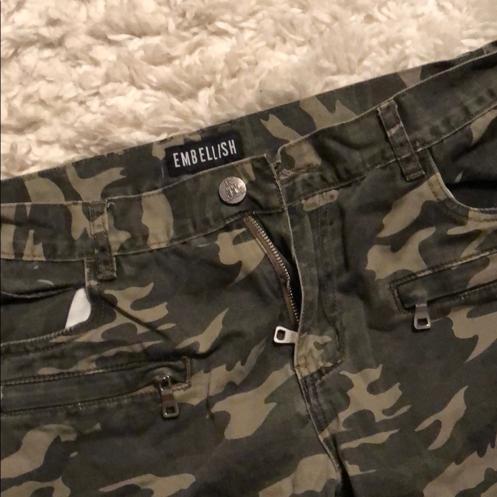 Embellish Camo Pants